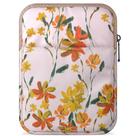 Bolsa de Manga para Tablet e E-reader de 6 a 7 Polegadas - Bege Floral