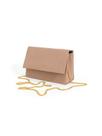 Bolsa De Mão Clutch Casamento Luxo Cedro Brilho Com Alça Cedro Brilhante