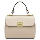 Bolsa de Mão Couro Fecho Elegante Tuscany Leather