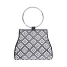 Bolsa De Mão Feminina Com Strass E Diamantes Para Noite, Casamento E Festas - Clutch De Noiva