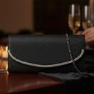 Bolsa de Mão Festa com Alça Corrente e Embalagem Luxo Chenson