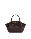 Bolsa de Mão JW PEI Hana Mini Tote material vegano Marrom Escuro Bolsa de Mão JW PEI Hana Mini Tote material vegano Marrom Escuro