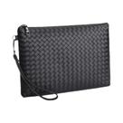 Bolsa De Mão Masculina De Couro Macio Artesanal De Grande Capacidade, Pasta Executiva Casual E