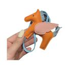 Bolsa De Mão Mini Em Couro PU Com Pingente De Pégaso Anjo, Acessório De Moda, Presente