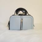 Bolsa de mão retangular azul