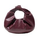 Bolsa De Mão Vintage Em material sintético Com Padrão Trançado, Bolsa Elegante Para Noite, Carteira