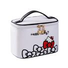 Bolsa de maquiagem AmbeAlla Waterproof com suporte para pincel de maquiagem