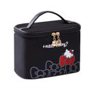 Bolsa de maquiagem AmbeAlla Waterproof com suporte para pincel de maquiagem