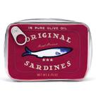 Bolsa de maquiagem Cessfle, sardinhas enlatadas, peixe, bolsa de cosméticos, PU