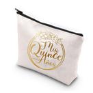 Bolsa de maquiagem cosmética BDPWSS 15º aniversário Mis Quince Anos Bolsa de maquiagem cosmética BDPWSS 15º aniversário Mis Quince Anos
