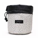 Bolsa de maquiagem de viagem Jadyn Cinch Top Compact Cosmetic Organizer