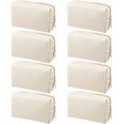 Bolsa de maquiagem Dunzy PU Leather Cosmetic Bolsa impermeável Bolsa de maquiagem Dunzy PU Leather Cosmetic Bolsa impermeável