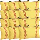Bolsa de maquiagem Eccliy Sport Softball Volleyball Football x20