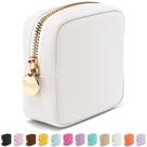 Bolsa de maquiagem Embla Travel Cosmetics Pouch impermeável branca