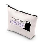 Bolsa de maquiagem Evil Queen Villains I Run This Castle Waterproof