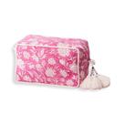 Bolsa de maquiagem Huar Travel, grande capacidade, resistência à água