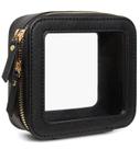 Bolsa de maquiagem LETGO Clear TSA Approved Toalete Mini Black