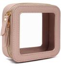 Bolsa de maquiagem LETGO Clear TSA Approved Toalete Mini Nude