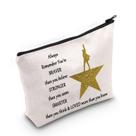 Bolsa de maquiagem LEVLO Broadway Musical Hamilton Inspired 23x17cm