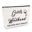 Bolsa de maquiagem Mikela Girls, presente de fim de semana para mulheres, bolsa de viagem