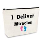 Bolsa de maquiagem Mikela Midwife, presente para mulheres, Nurse Appreciation