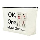 Bolsa de maquiagem Mxrymvu Mahjong Girls Mahjong Lover Gift Bolsa de maquiagem Mxrymvu Mahjong Girls Mahjong Lover Gift