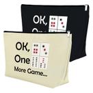 Bolsa de maquiagem Mxrymvu Mahjong Lover, presente para mulheres, Mahjong Club Bolsa de maquiagem Mxrymvu Mahjong Lover, presente para mulheres, Mahjong Club