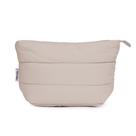 Bolsa de maquiagem Narwey Puffy for Purse Travel Women Girl Khaki