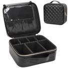 Bolsa de maquiagem Relavel Travel Cosmetic Train Case Organizer Bolsa de maquiagem Relavel Travel Cosmetic Train Case Organizer