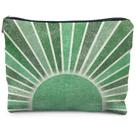 Bolsa de maquiagem RYYCDOI Lona impermeável de linho 25x19 cm