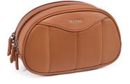 Bolsa de maquiagem Telena Medium Travel Vegan Leather Women