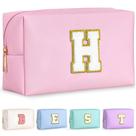 Bolsa de maquiagem TOPEAST Preppy para meninas adolescentes rosa impermeável Bolsa de maquiagem TOPEAST Preppy para meninas adolescentes rosa impermeável