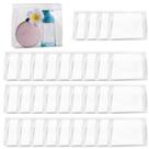 Bolsa de maquiagem transparente GAWBYET Mini 50 unidades de PVC impermeável