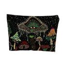 Bolsa De Maquiagem Witchy Bohemian Mushroom Moon Stars, Bolsa De Cosméticos, Bolsa De Viagem,