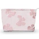 Bolsa de maquiagem WY LIGHTING LEVEL Elegant Bow Canvas Rosa