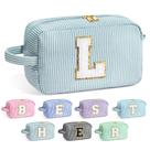 Bolsa de maquiagem YOOLIFE Initial Cosmetic Bag para mulheres Bolsa de maquiagem YOOLIFE Initial Cosmetic Bag para mulheres