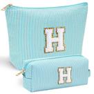 Bolsa de maquiagem YOOLIFE, presentes de aniversário personalizados para amigos, 2 unidades