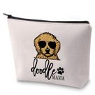 Bolsa de maquiagem ZJXHPO Golden Doodle Mom Gift Dog Lover Waterproof