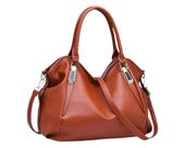 Bolsa De material ecológico Feminina Marrom c/ Alca Tiracolo