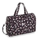 Bolsa de Maternidade Flores Preta - Fazendo Arte