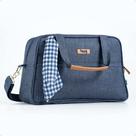 Bolsa de Maternidade Mescla Média Azul Marinho Hug