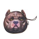 Bolsa de moedas Mosstyus Cute 3D Dog Face Wallet Saco de armazenamento Bolsa de moedas Mosstyus Cute 3D Dog Face Wallet Saco de armazenamento