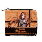 Bolsa de moedas Wallet Bleach Anime em couro com duas dobras unissex
