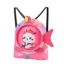 Bolsa de Natação Infantil à Prova d'Água com Grande Capacidade e Divisórias para Seco e Molhado