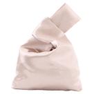 Bolsa de noite Anopo Small Satin Japanese Knot Nude Pink