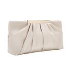 Bolsa de noite clutch CHARMING TAILOR elegante plissada de cetim para mulher