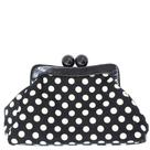 Bolsa de noite Clutch Purse Menurra Polka Dot para mulheres