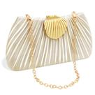 Bolsa de noite Clutch YBMYCM 3 em 1 com corrente removível para mulheres