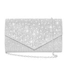 Bolsa de noite CurvChic Rhinestone Envelope Bolsa de festa