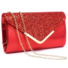 Bolsa de noite Dasein, bolsa de mão formal feminina com alça de ombro